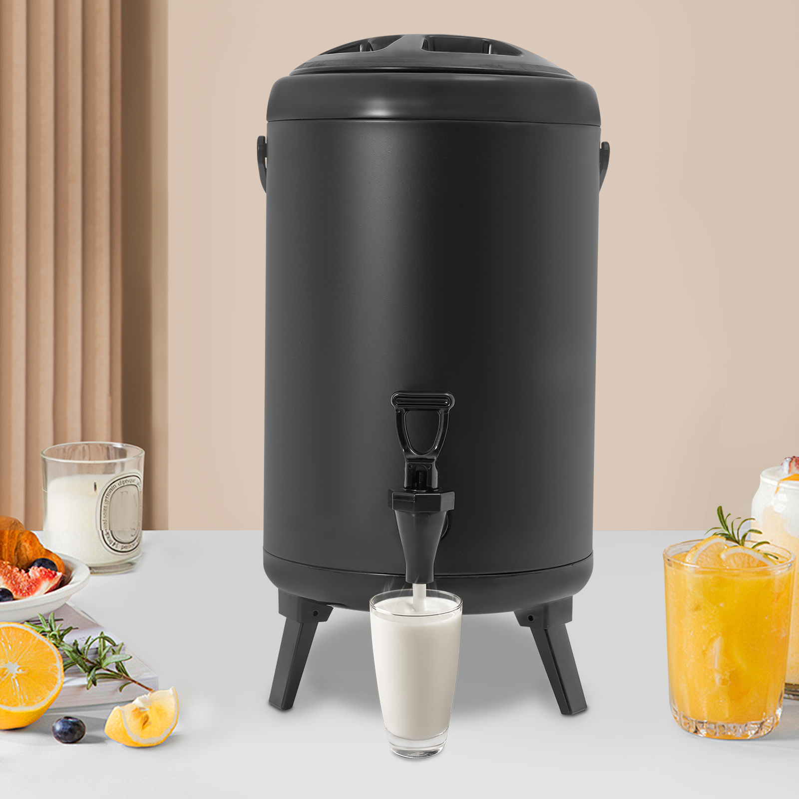 وعاء حراري سعة 10 لتر بدون مقي - مراجعة Cold Drink Dispenser وسعره