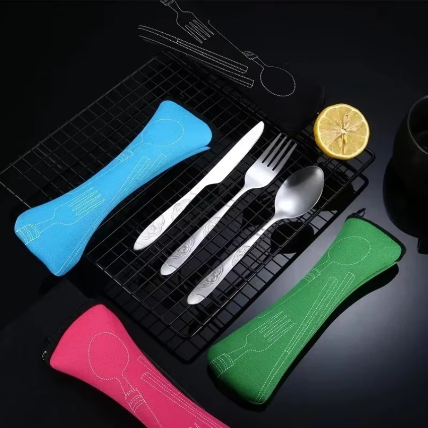 3 قطعة أدوات المائدة المحمولة  - مراجعة Commercial Kitchen Knives وسعره