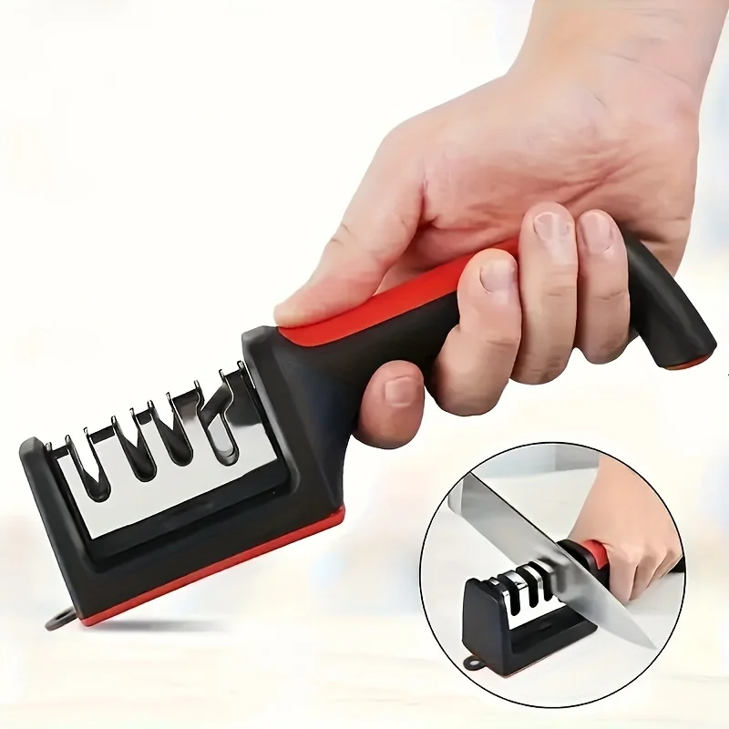 مبراة سكاكين ومقصات فاخرة بـ 4 - مراجعة Commercial Kitchen Knives وسعره