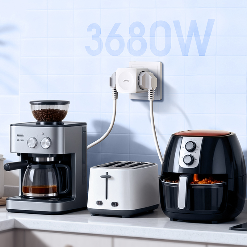 LDNIO 4 EU Outlet Power Cube،  - مراجعة Commercial Kitchen In Residential Home وسعره