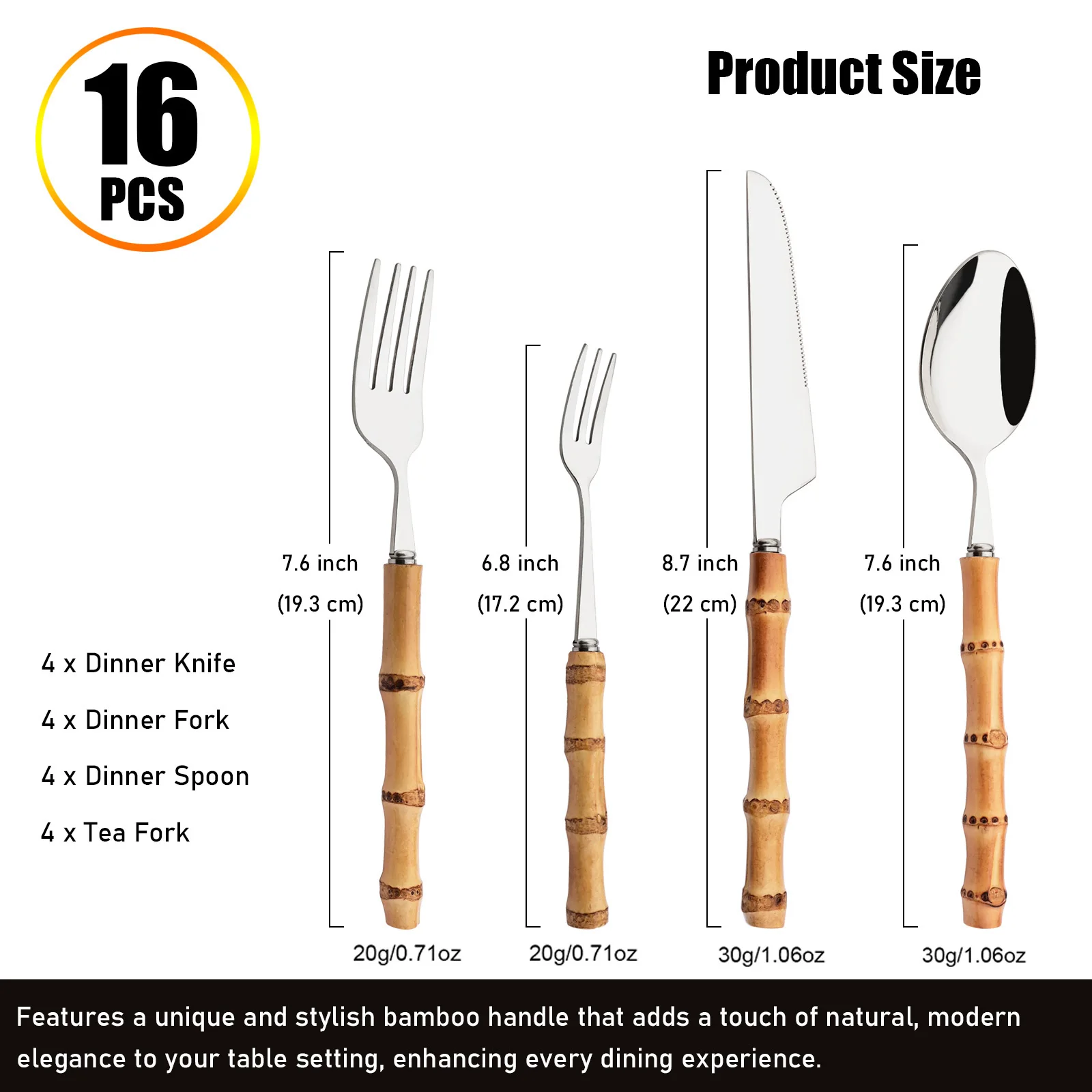 طقم أدوات مائدة من الخيزران مك - مراجعة Commercial Kitchen Knives وسعره