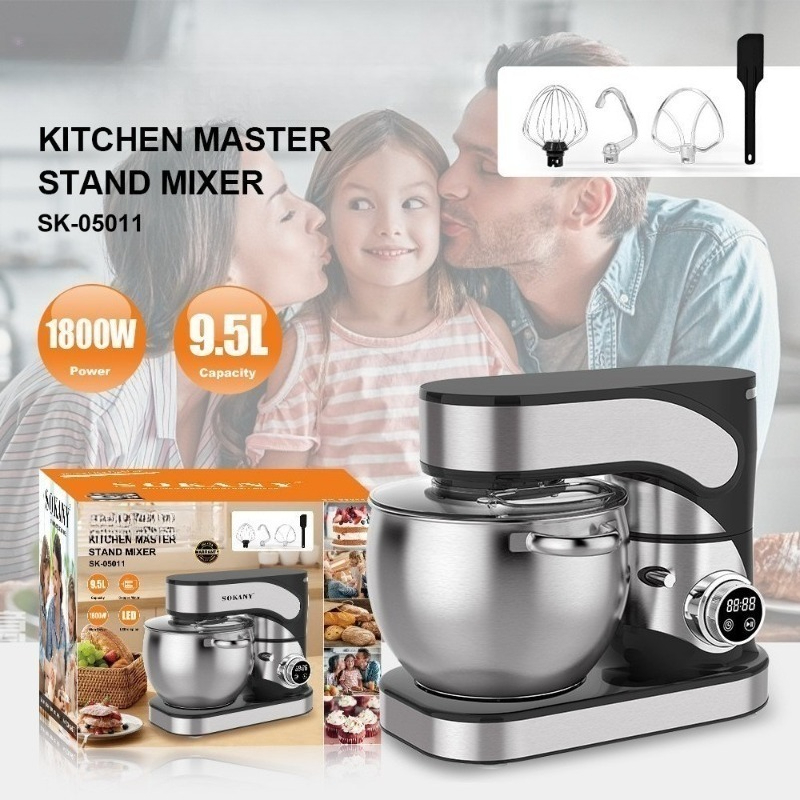 خلاط عجين 18 لتر، خلاط قائم من - مراجعة Commercial Kitchen Aid Stand Mixer وسعره