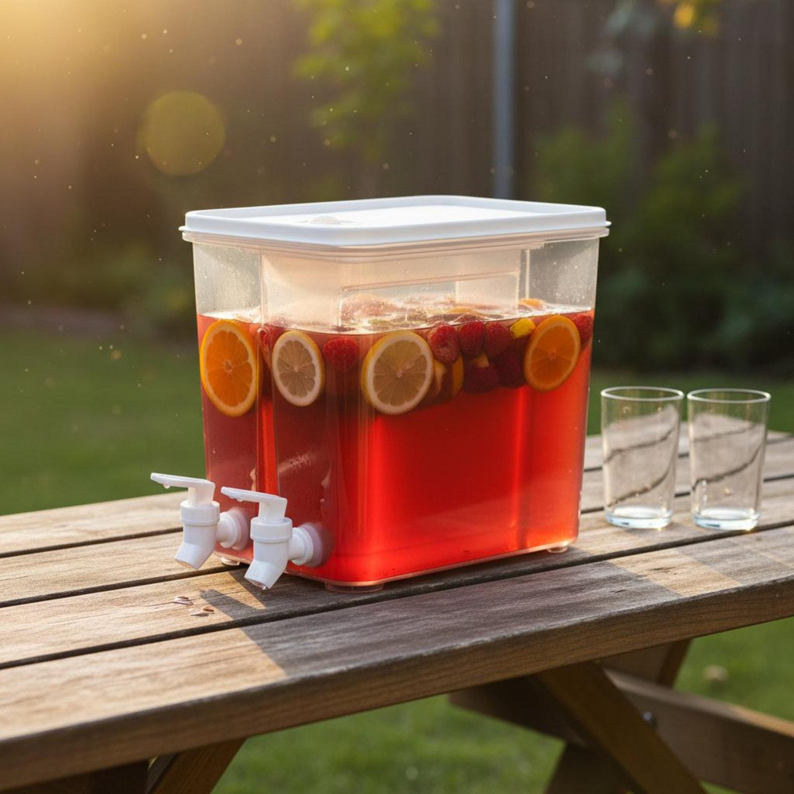 إبريق ماء كبير السعة مع صنبور، - مراجعة Cold Drink Dispenser وسعره