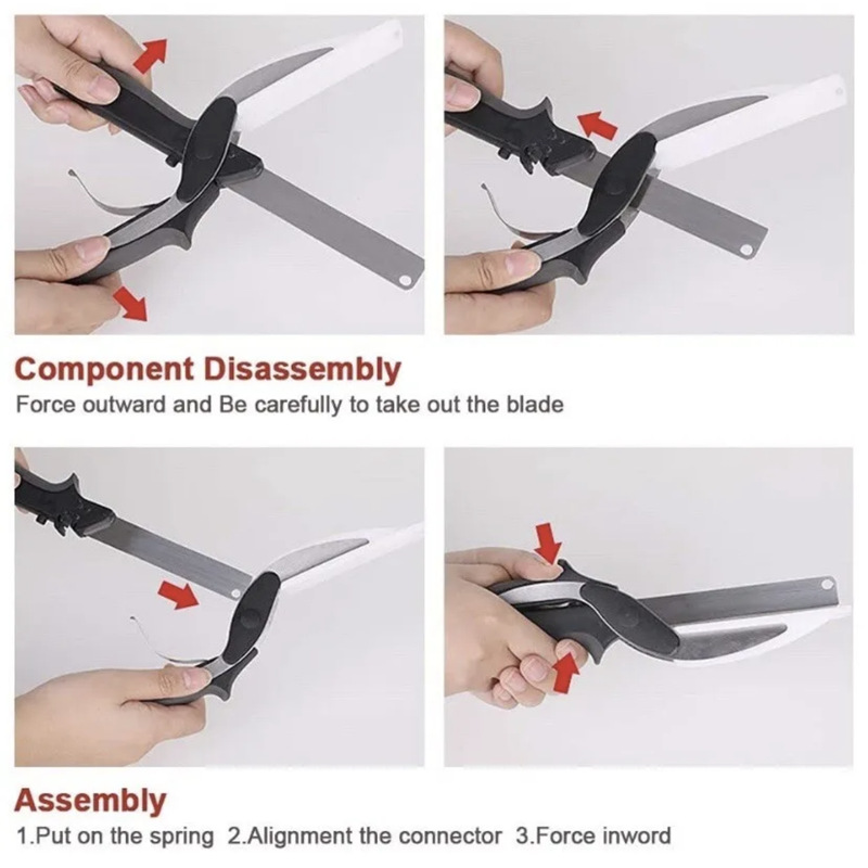 مقص مطبخ من الفولاذ المقاوم لل - مراجعة Commercial Kitchen Knives وسعره