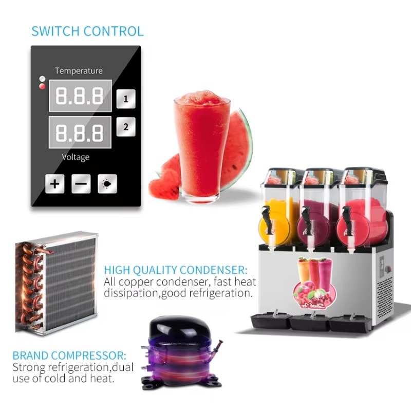 آلة سلاش تجارية أوتوماتيكية، س - مراجعة Cold Drink Dispenser وسعره